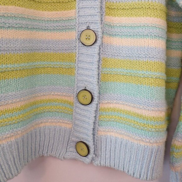 Cotton Country by Parkhurst Soft Knit Button Cardigan Sweater. Made in Cananda. - Picture 2 of 9